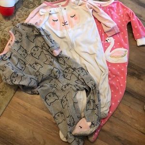 18 month fleece toddler pajamas